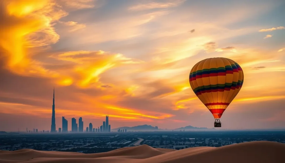 تور بالن سواری در دبی