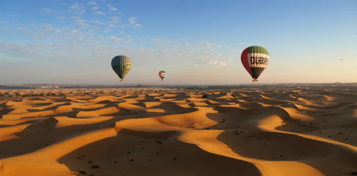 بهترین زمان برای تور بالن سواری در دبی